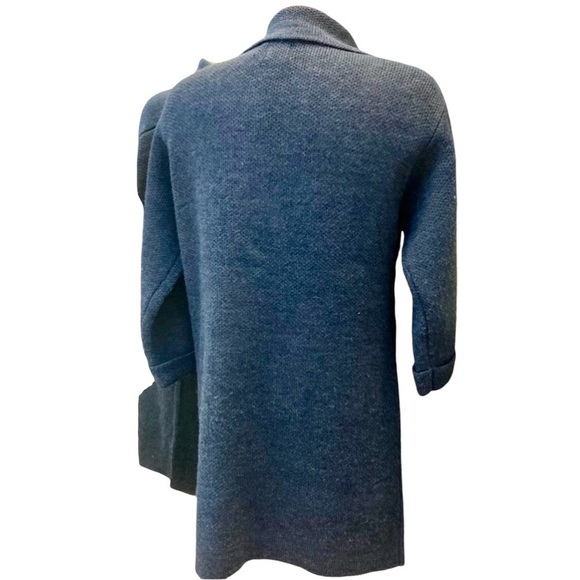 Cliche zip front wool blend knit cardigan - Picture 2 of 12